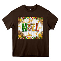 Chocolate Brown Noel Heavy Core Tee - Artiststas