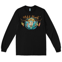 Black Wild Heart Long Sleeve Tee - JahusDesignShop