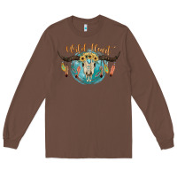 Chestnut Wild Heart Long Sleeve Tee - JahusDesignShop