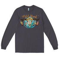 Smoke Wild Heart Long Sleeve Tee - JahusDesignShop