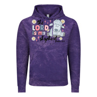 Cloud Purple the lord is my shepherd Vintage Hoodie - MaliasSmallBusiness