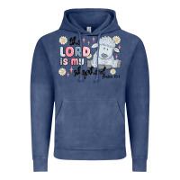 Vintage Denim the lord is my shepherd Vintage Hoodie - MaliasSmallBusiness