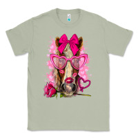Matcha valentines day horse with sunglasses Classic Tee - NancyCooperArtShop