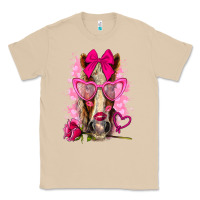 Mushroom valentines day horse with sunglasses Classic Tee - NancyCooperArtShop