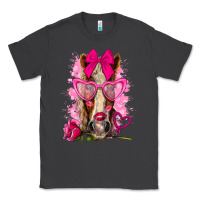 Smoke valentines day horse with sunglasses Classic Tee - NancyCooperArtShop