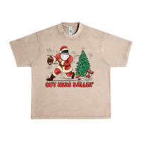 French Oak out here ballin' Urban Heavy Tee - MaliasSmallBusiness