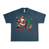 Midnight Navy out here ballin' Urban Heavy Tee - MaliasSmallBusiness