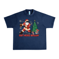 Navy out here ballin' Urban Heavy Tee - MaliasSmallBusiness