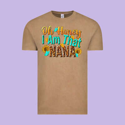 Oh Honey I Am That Nana Vintage Tee Designed By Nancycooperartshop
