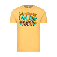 Vintage Mustard oh honey i am that nana Vintage Tee - NancyCooperArtShop