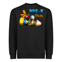 Black pre k dude Heavyweight Sweatshirt - BundleAndBundleShop