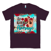 Plum be savage not average Classic Tee - JahusDesignShop