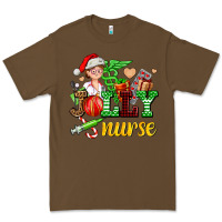 Cacao jolly nurse with Christmas element Premium Tee - AdoDesignShop