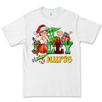 White jolly nurse with Christmas element Premium Tee - AdoDesignShop