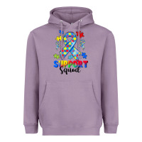 Lavender support squad autism Heavyweight Hoodie - CowGirlArtShop