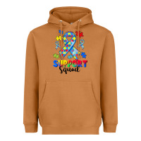 Meerkat support squad autism Heavyweight Hoodie - CowGirlArtShop