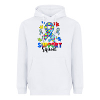 White support squad autism Heavyweight Hoodie - CowGirlArtShop