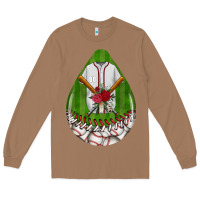 Toasted Coconut baseball and western roses teardrop  2 Long Sleeve Tee - BundleAndBundleShop