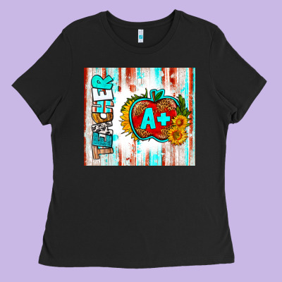 Teacher A+ Tumbler Ladies Tee Designed By Bundleandbundleshop