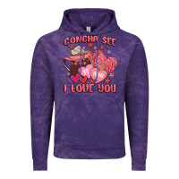 Cloud Purple concha see te amo  i love you Vintage Hoodie - MaliasSmallBusiness