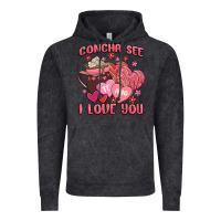 Vintage Black concha see te amo  i love you Vintage Hoodie - MaliasSmallBusiness