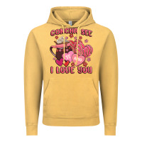 Vintage Mustard concha see te amo  i love you Vintage Hoodie - MaliasSmallBusiness