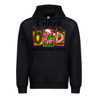 Black I Have Obsessive Christmas Disorder Urban Hoodie - FaDigitalArtStudio