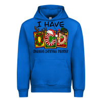 Cobalt I Have Obsessive Christmas Disorder Urban Hoodie - FaDigitalArtStudio