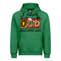 Emerald I Have Obsessive Christmas Disorder Urban Hoodie - FaDigitalArtStudio