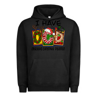 Pigment Black I Have Obsessive Christmas Disorder Urban Hoodie - FaDigitalArtStudio