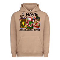 Pigment Burro I Have Obsessive Christmas Disorder Urban Hoodie - FaDigitalArtStudio
