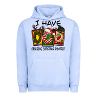 Pigment Grape Ice I Have Obsessive Christmas Disorder Urban Hoodie - FaDigitalArtStudio