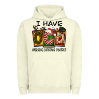 Pigment Pistachio I Have Obsessive Christmas Disorder Urban Hoodie - FaDigitalArtStudio