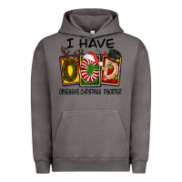 Pigment Tornado I Have Obsessive Christmas Disorder Urban Hoodie - FaDigitalArtStudio