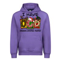 Tulip I Have Obsessive Christmas Disorder Urban Hoodie - FaDigitalArtStudio