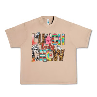 Burro lunch lady crew Urban Heavy Tee - NancyCooperArtShop