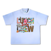 Grape Ice lunch lady crew Urban Heavy Tee - NancyCooperArtShop