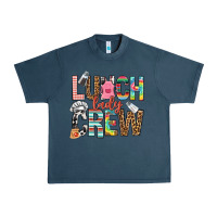 Midnight Navy lunch lady crew Urban Heavy Tee - NancyCooperArtShop