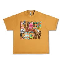 Peanut Butter lunch lady crew Urban Heavy Tee - NancyCooperArtShop