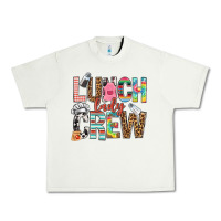 Pistachio lunch lady crew Urban Heavy Tee - NancyCooperArtShop
