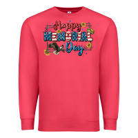 Cardinal Happy memorial day 4th of july Premium Sweatshirt - CowGirlArtShop