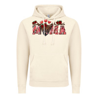 Vintage Artic valentine's day mama black highland cow Vintage Hoodie - RanaPortraitStore