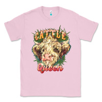 Bubblegum Pink cattle queen Classic Tee - NancyCooperArtShop