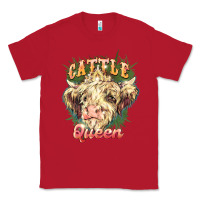 Red cattle queen Classic Tee - NancyCooperArtShop