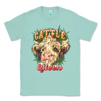 Seafoam cattle queen Classic Tee - NancyCooperArtShop