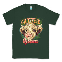 Sports Green cattle queen Classic Tee - NancyCooperArtShop