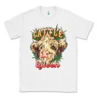 White cattle queen Classic Tee - NancyCooperArtShop
