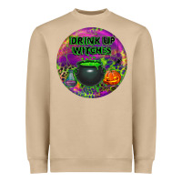 Mushroom halloween round earrings Heavyweight Sweatshirt - BundleAndBundleShop