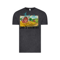 Vintage Black this is god's country Vintage Tee - MaliasSmallBusiness