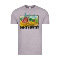 Vintage Zinc this is god's country Vintage Tee - MaliasSmallBusiness